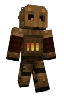 TikTonk Minecraft avatar full body