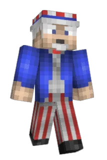 TimberFinz Minecraft avatar full body