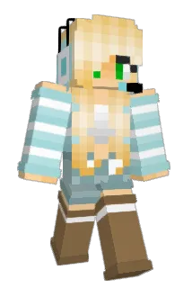 TinaTiles Minecraft avatar full body