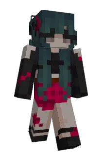 Tinaxx4 Minecraft avatar full body