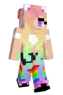 Tiny_Rainbowgurl Minecraft avatar full body