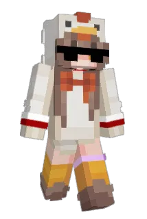 Tinyiseating Minecraft avatar full body