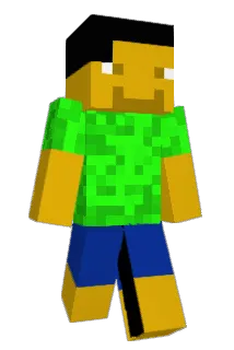 Tinytower Minecraft avatar full body