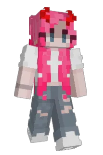 TiredKatzz Minecraft avatar full body