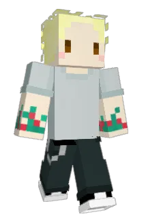 TishyChanVT Minecraft avatar full body