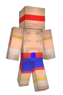 Tiunks Minecraft avatar full body