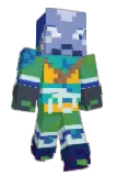 Toadacious Minecraft avatar full body