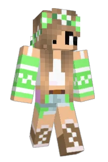 ToastBrotGirlHD Minecraft avatar full body