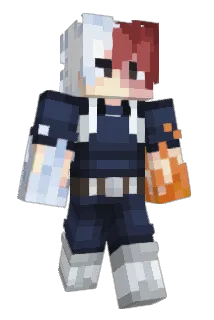 Todoroki0 Minecraft avatar full body