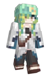 TohokuAlpha Minecraft avatar full body