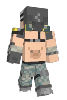 TokenZombie Minecraft avatar full body