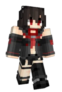Tokisaki_666 Minecraft avatar full body