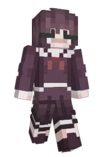 TokoFukawaa Minecraft avatar full body