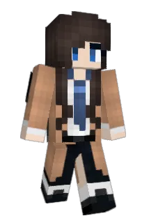 Tomboygal Minecraft avatar full body