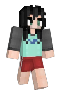 TomokoW Minecraft avatar full body