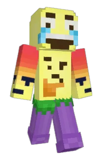 Ton3Three Minecraft avatar full body