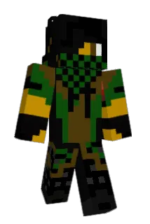 Tongmen Minecraft avatar full body