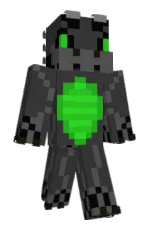 Toothpastey Minecraft avatar full body