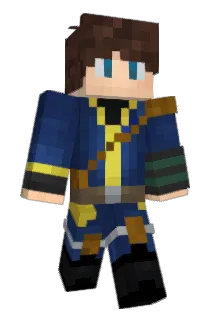 Top_A Minecraft avatar full body
