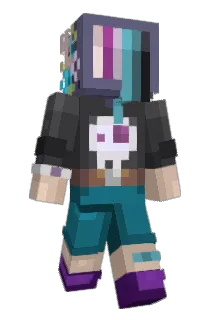 ToriRaptor Minecraft avatar full body