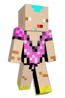 Totallyglitter Minecraft avatar full body