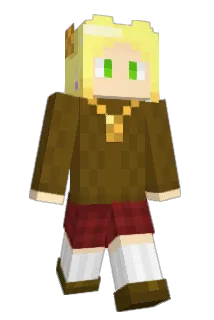 TotsukiTouka Minecraft avatar full body