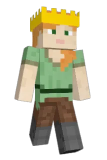 TouchingHair Minecraft avatar full body