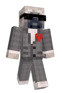 ToughPug Minecraft avatar full body