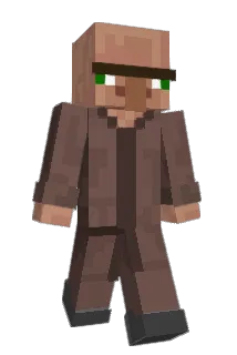 Touring Minecraft avatar full body