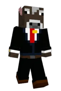 Tourtoblette Minecraft avatar full body