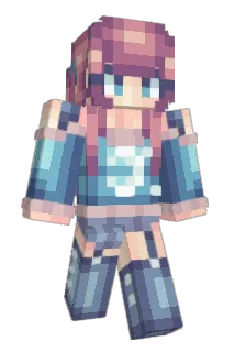 Toutouko Minecraft avatar full body