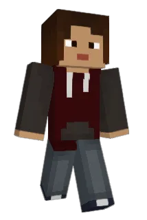 ToxicBlueMuffin Minecraft avatar full body
