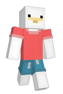 Trablete Minecraft avatar full body
