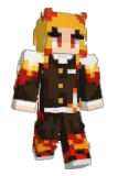 Trachonos Minecraft avatar full body