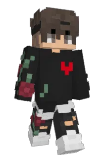 TrackTec Minecraft avatar full body