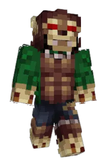 Trackwolf Minecraft avatar full body