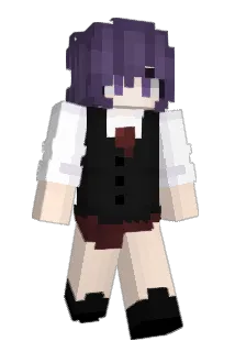 Tragic Minecraft avatar full body