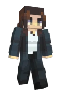 Trainchann Minecraft avatar full body