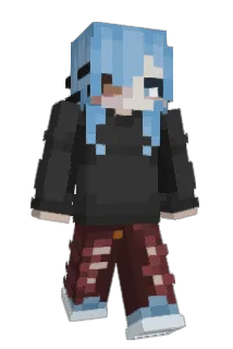 Trak3y Minecraft avatar full body