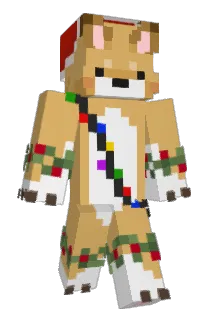 Transiting Minecraft avatar full body