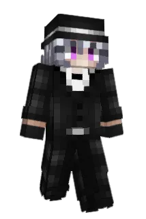 Transversed Minecraft avatar full body