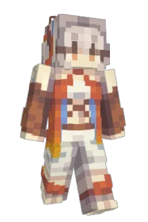 Traptrixx Minecraft avatar full body