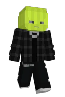 TrashBako Minecraft avatar full body