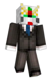 TrashParka Minecraft avatar full body