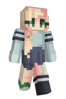 Trashella Minecraft avatar full body