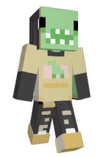 Trashleee Minecraft avatar full body
