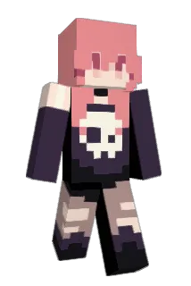 Trashrabbite Minecraft avatar full body