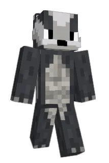 Trauerzug Minecraft avatar full body