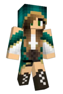 Travel10 Minecraft avatar full body