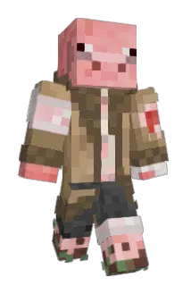 Travelingpig Minecraft avatar full body